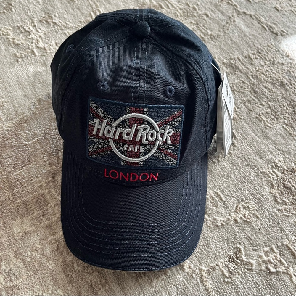 Hard Rock Cafe London Navy Blue Cap